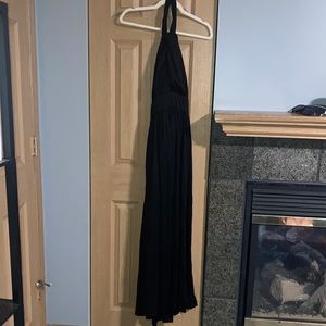 Around the neck Zip up gown medium